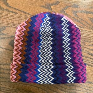 NWOT Authentic MISSONI Beanie Hat